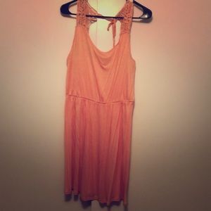 Miss Daisy- Orange Summer Dress